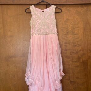 Pink Kids Dress 🤍